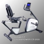 Горизонтальный велотренажер Clear Fit CrossPower CR 200 - магазин СпортДоставка. Спортивные товары интернет магазин в Казани 
