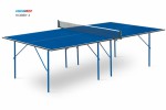 Теннисный стол для помещения swat Hobby 2 blue любительский стол для использования в помещениях 6010 - магазин СпортДоставка. Спортивные товары интернет магазин в Казани 