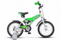 Детский велосипед Stels Jet 14" Z010 зеленый  2022 - магазин СпортДоставка. Спортивные товары интернет магазин в Казани 