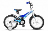 Детский велосипед Stels Jet 16" Z010 синий белый 2022 - магазин СпортДоставка. Спортивные товары интернет магазин в Казани 