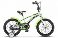 Детский велосипед Stels Arrow 16" V020 зеленый 2022 - магазин СпортДоставка. Спортивные товары интернет магазин в Казани 