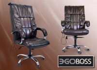Офисное массажное кресло EGO BOSS EG1001 Шоколад в комплектации LUX - магазин СпортДоставка. Спортивные товары интернет магазин в Казани 