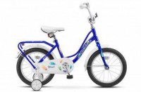 Детский велосипед Stels Wind 16" Z020 синий 2022 - магазин СпортДоставка. Спортивные товары интернет магазин в Казани 