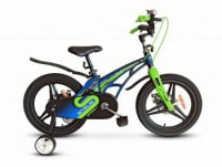 Детский велосипед Stels Galaxy Pro 16" V010 зеленый 2022 - магазин СпортДоставка. Спортивные товары интернет магазин в Казани 