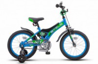 Детский велосипед Stels Jet 16" Z010 синий черный  2022 - магазин СпортДоставка. Спортивные товары интернет магазин в Казани 